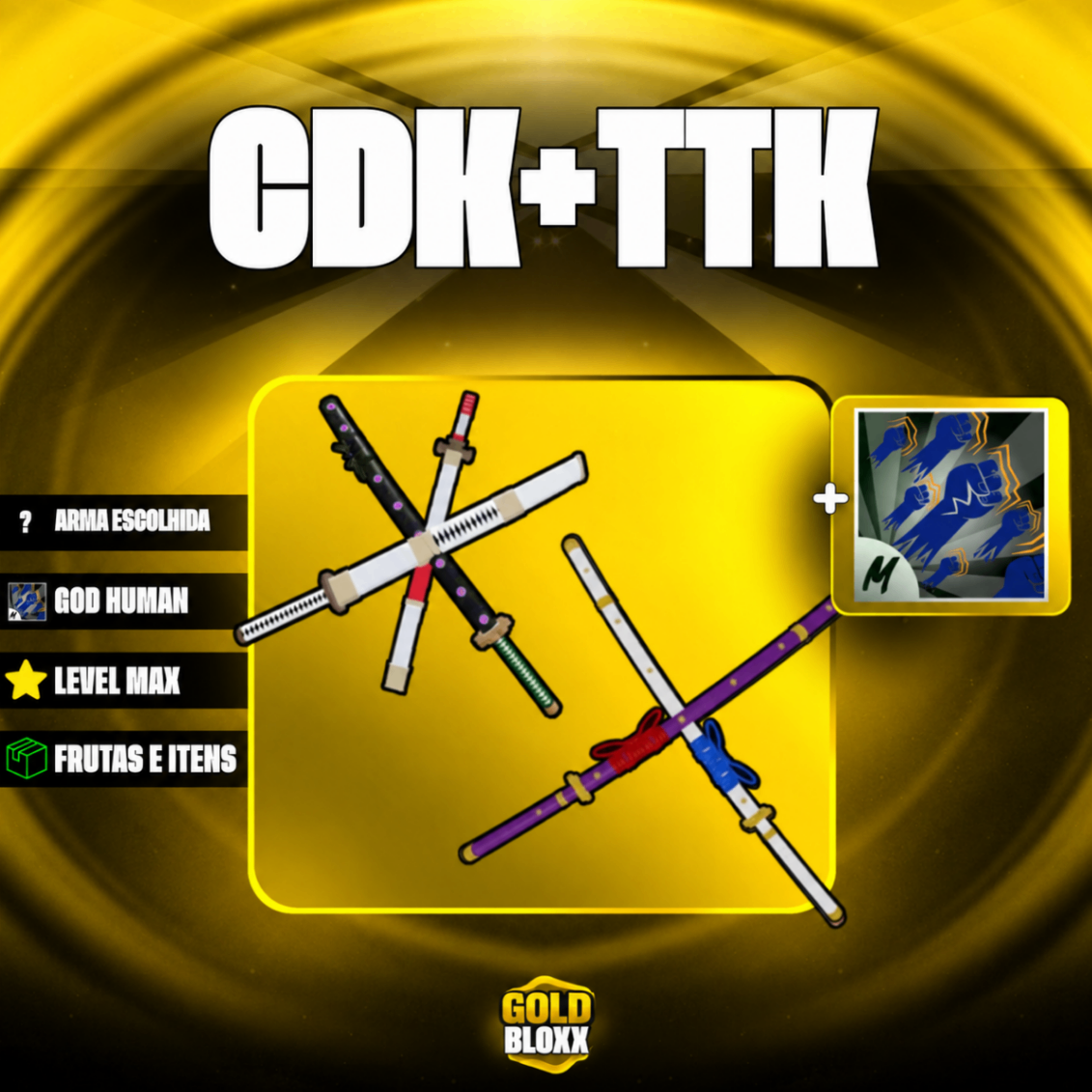 👊⚔️ LEVEL MÁXIMO + GODHUMAN + TTK + CDK