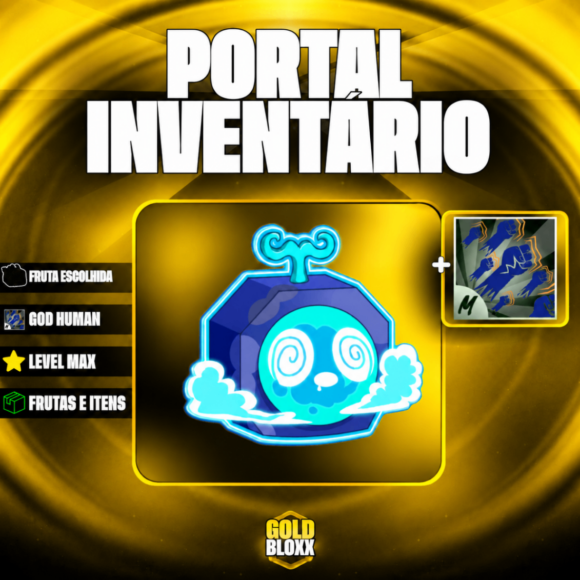 🌌 LEVEL MÁXIMO + PORTAL NO INVENTARIO