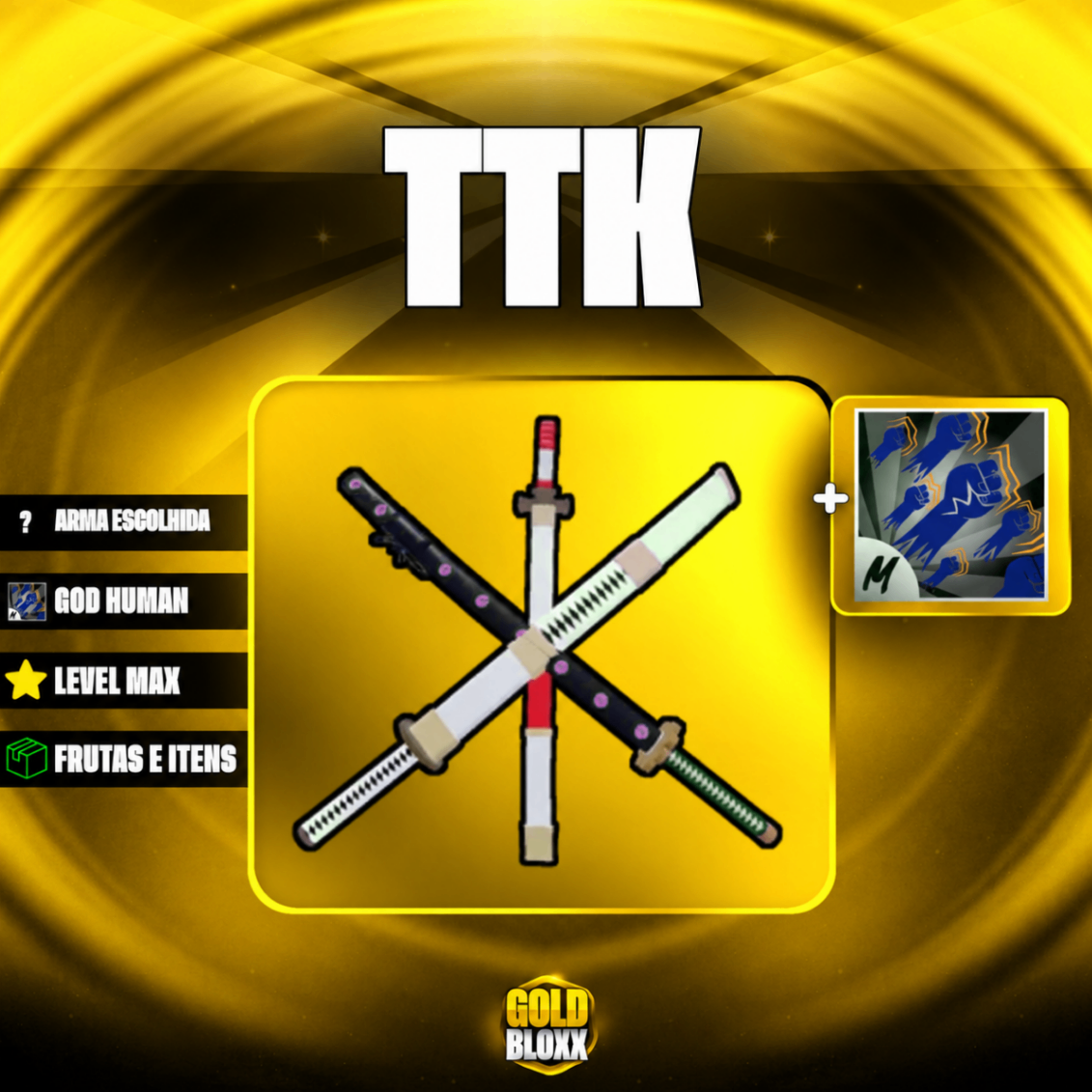 👊⚔️ LEVEL MÁXIMO + GODHUMAN + TTK
