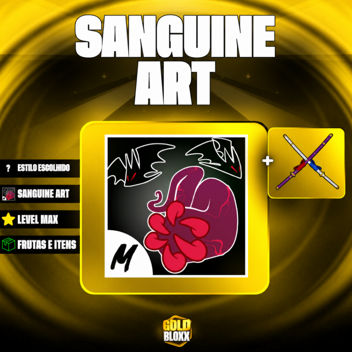 ⭐🩸⚔️ LEVEL MÁXIMO + SANGUINE ART + CDK