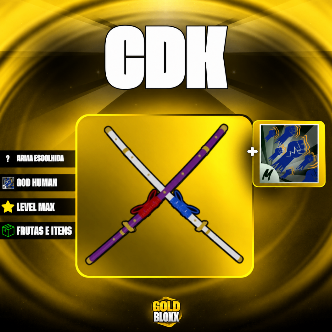 ⭐⚔️ LEVEL MÁXIMO + GODHUMAN + CDK